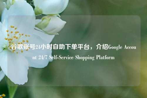 谷歌账号24小时自助下单平台，介绍Google Account 24/7 Self-Service Shopping Platform  第1张